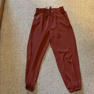 SHEIN Terracotta Jogger Pants